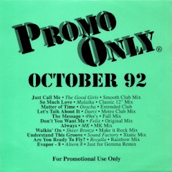 Promo Only: Mainstream Club, October 1992