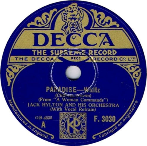 Paradise / Dream Sweetheart