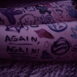 again, again