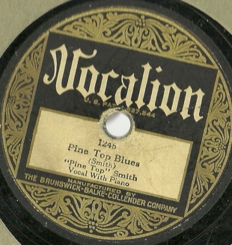 Pine Top Blues / Pine Top’s Boogie Woogie