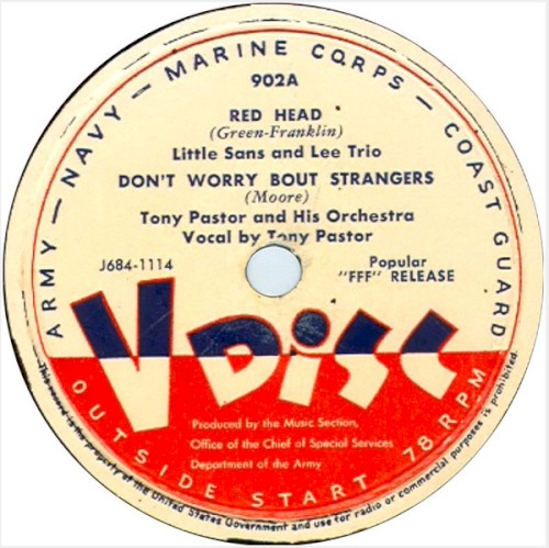 Red Head / Don’t Worry Bout Strangers / If You Knew Susie Like I Know Susie / Scramble Two