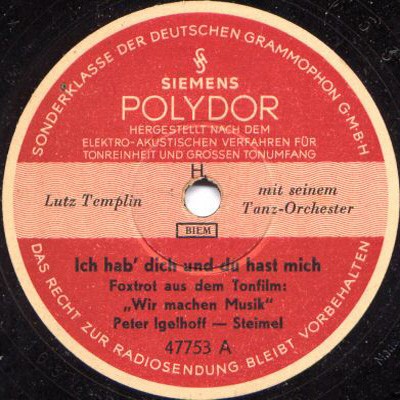Ich hab' dich und du hast mich / Sing mit mir