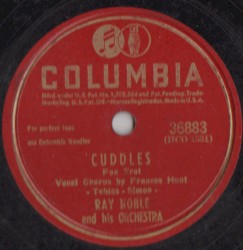 Cuddles / I'll Be Walkin' With My Honey (Soon, Soon, Soon)