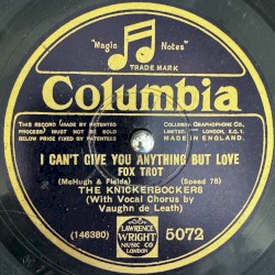 I Can't Give You Anything but Love / Too Busy!