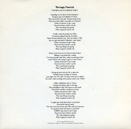 The Ballad of John and Yoko