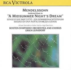 Incidental music to "A Midsummer Night's Dream"