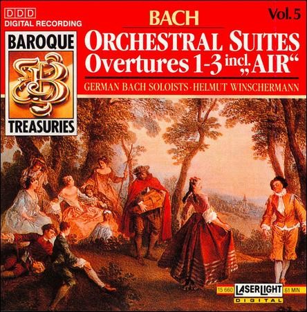Orchestral Suites / Overtures 1–3 incl. „Air“