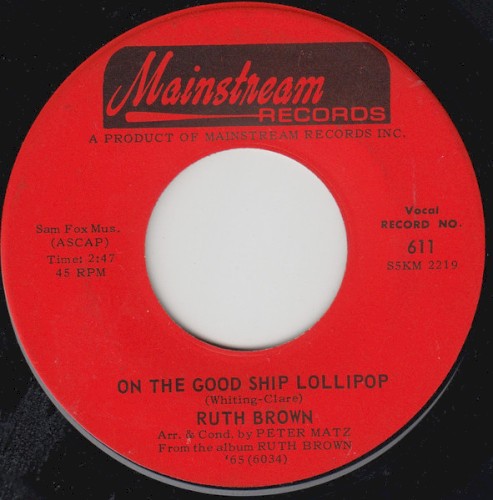 On the Good Ship Lollipop / Hurry on Down