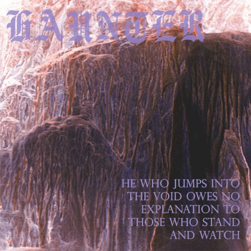 He Who Jumps into the Void Owes No Explanation to Those Who Stand and Watch