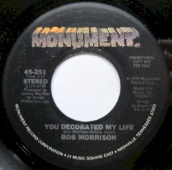 You Decorated My Life