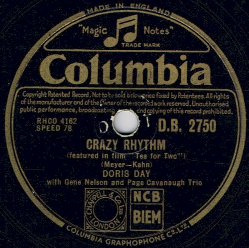 Crazy Rhythm / Orange Coloured Sky
