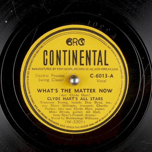 What’s the Matter Now / That’s the Blues