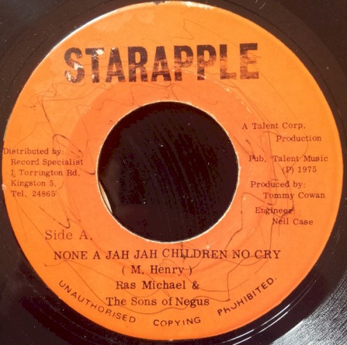 None a Jah Jah Children No Cry / Jahs Glory