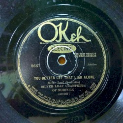 You Better Let That Liar Alone / That's What's the Matter With the Church To-Day
