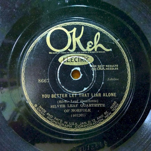 You Better Let That Liar Alone / That's What's the Matter With the Church To-Day