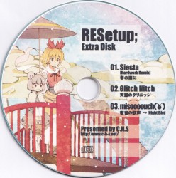 RESetup; Extra Disk