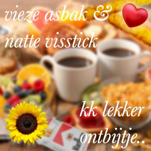 Kk lekker ontbijtje