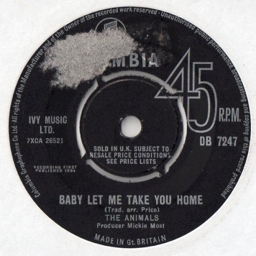 Baby Let Me Take You Home / Gonna Send You Back to Walker