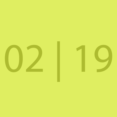 Calendar - 02 | 19