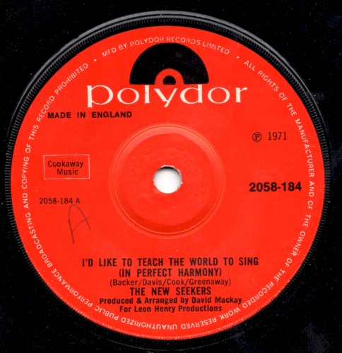 I’d Like to Teach the World to Sing (In Perfect Harmony)