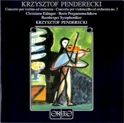 Concerto per violino ed orchestra / Concerto per violoncello ed orchestra no. 2