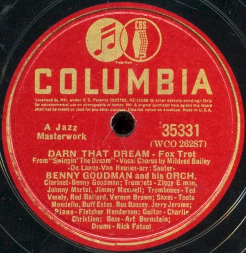 Darn That Dream / Peace, Brother!