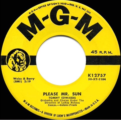 Please Mr. Sun / The Morning Side of the Mountain