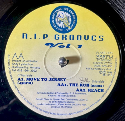 R.I.P. Grooves Vol. 1