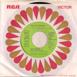 California Cotton Fields / Sweetheart Don't Throw Yourself Away