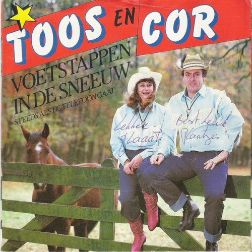 Voetstappen in de sneeuw