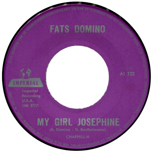 My Girl Josephine / The Sheik of Araby