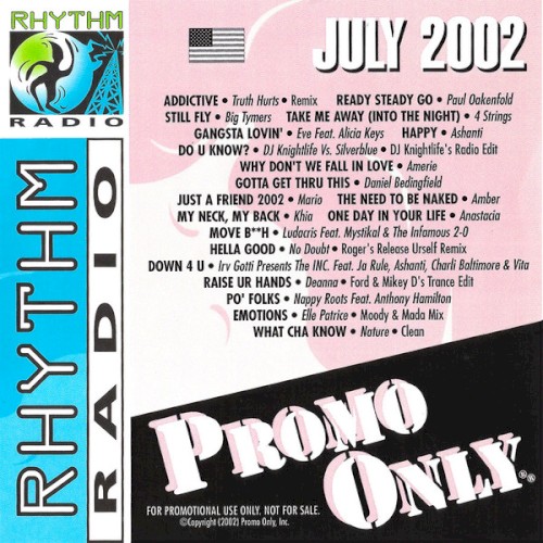 Promo Only Rhythm Radio July 2002