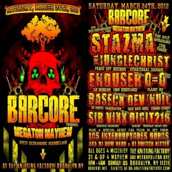 Live At Knitting Factory Brooklyn-BARCORE 03/24/12