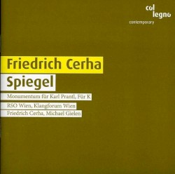 Spiegel / Monumentum für Karl Prantl / Für K.