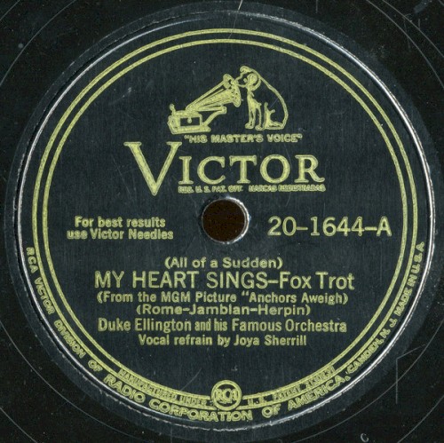 (All of a Sudden) My Heart Sings / Carnegie Blues