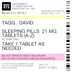 21mg PILL SERIES