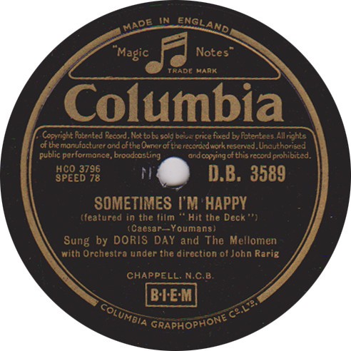 Sometimes I'm Happy / Just One of Those Things