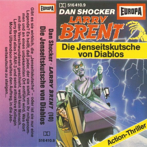 Larry Brent 10: Die Jenseitskutsche von Diablos