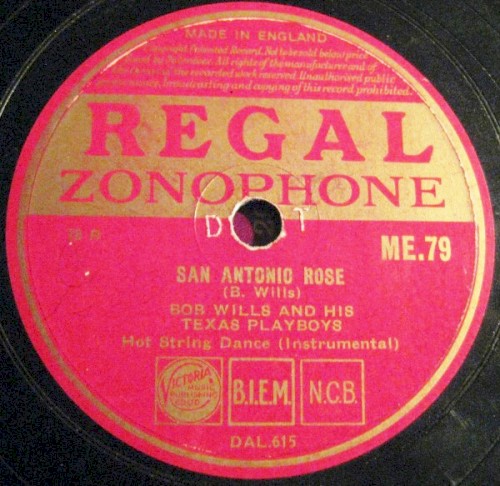 San Antonio Rose / Never No More Hard Times Blues
