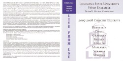 2007–2008 Concert Excerpts