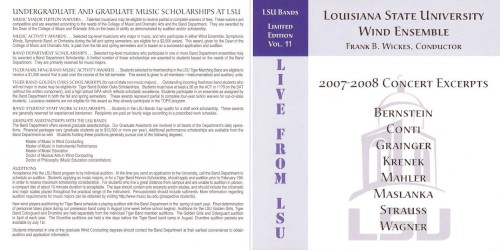 2007–2008 Concert Excerpts