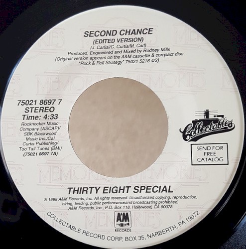 Second Chance (edited version) / Caught Up in You (edited version)