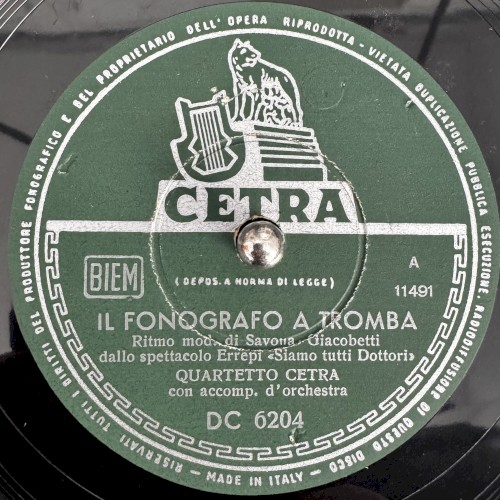 Il fonografo a tromba / Un romano a Capocabana