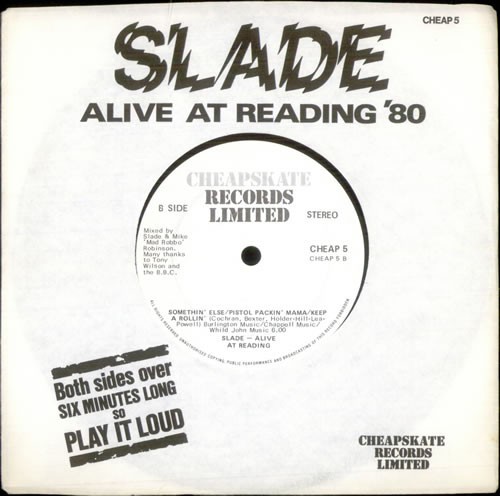 Alive At Reading '80