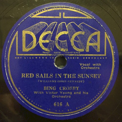 Red Sails in the Sunset / (Take Me Back to My) Boots and Saddle