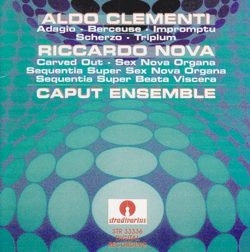 Clementi: Adagio / Berceuse / Impromptu / Scherzo / Triplum / Nova: Carved Out / Sex nova organa / Sequentia super Sex nova organa / Sequentia super Beata viscera