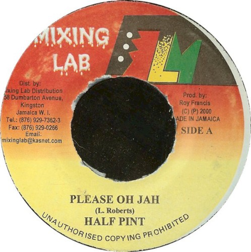 Please Oh Jah