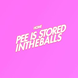 PEE IS STORED INTHEBALLS