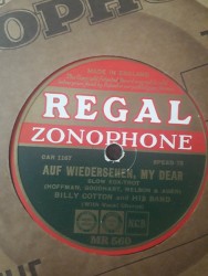 Auf Wiedersehen, My Dear / Where the Blue of the Night (Meets the Gold of the Day)