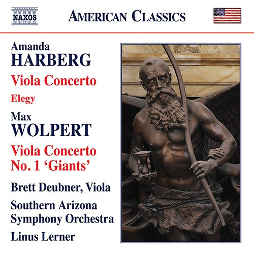 Harberg: Viola Concerto / Elegy / Wolpert: Viola Concerto no. 1 "Giants"